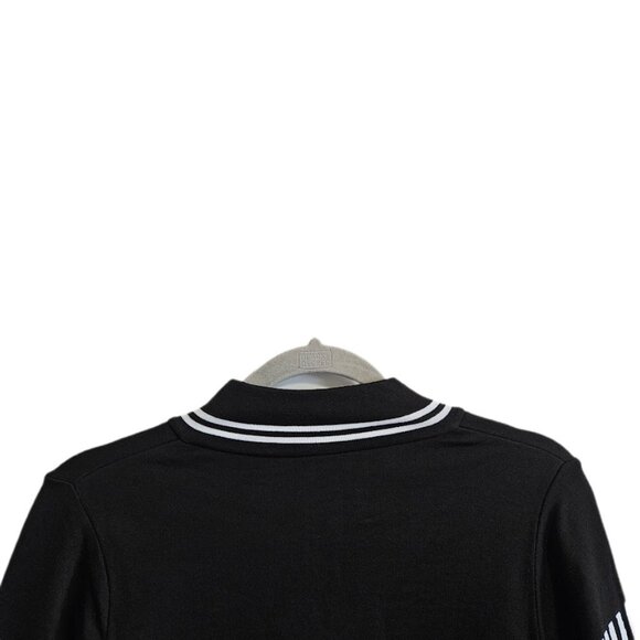 Newland Ski Gstaad Half Zip Sweater Pullover Audrey Hepburn Black White Red L - Picture 7 of 11